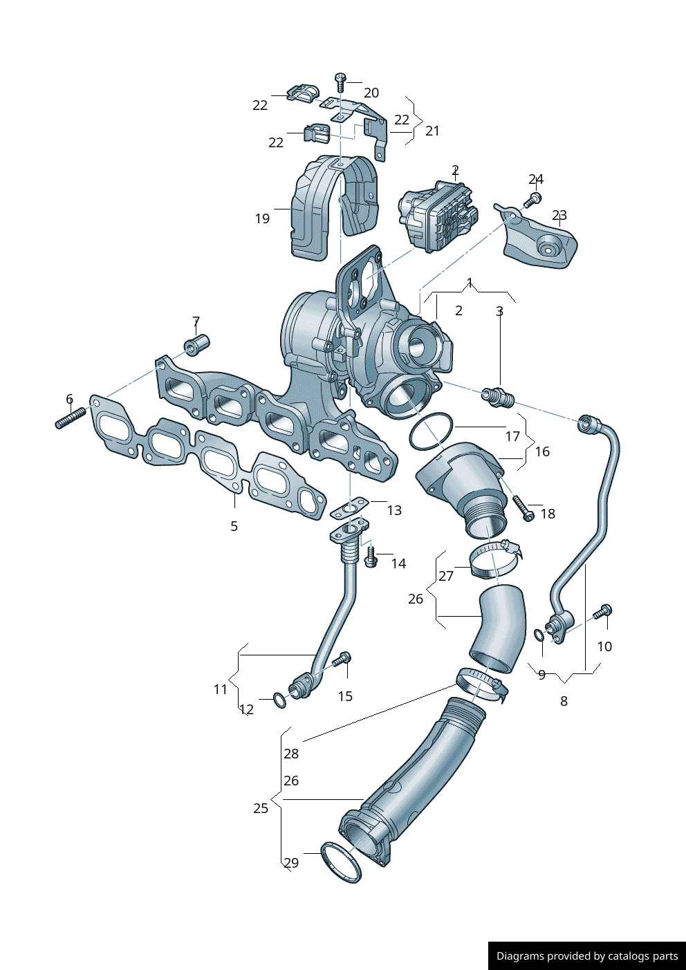 Volkswagen / Skoda O-Ring 05L145119 - LLLParts