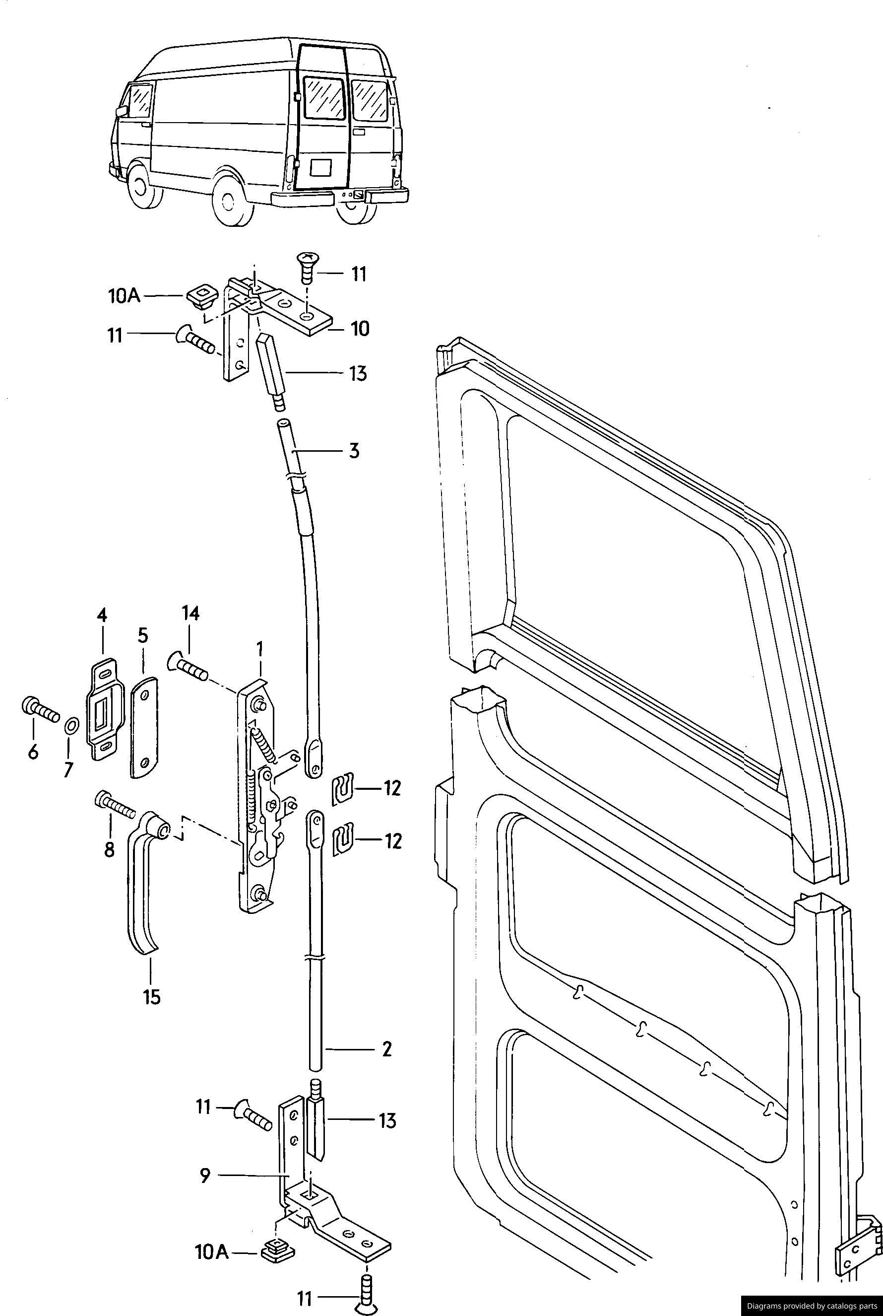 Volkswagen Latch 291827639 LLLParts