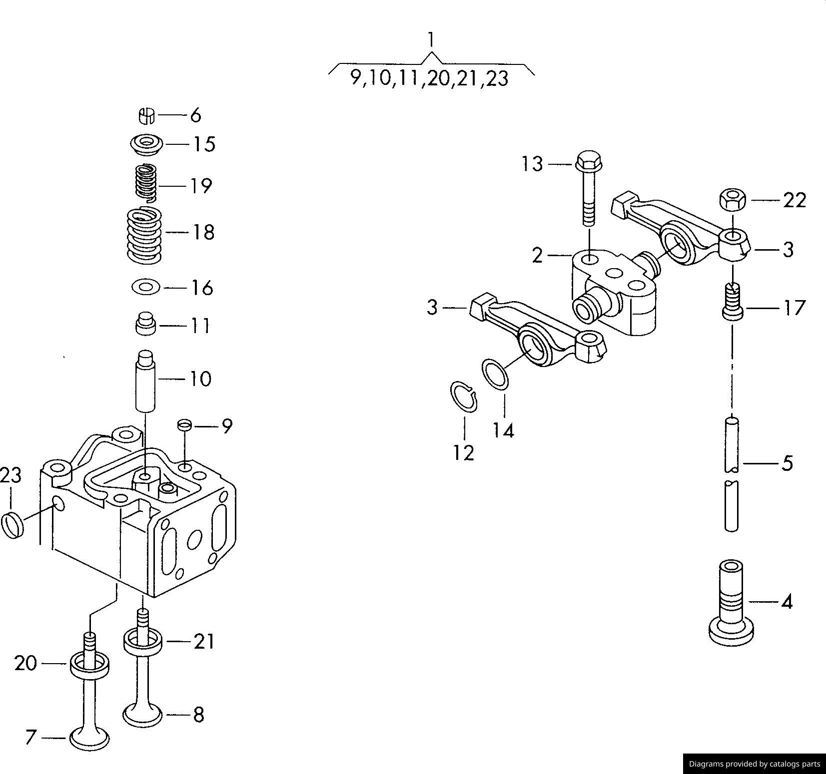 Volkswagen Pushrod TAE109301 LLLParts