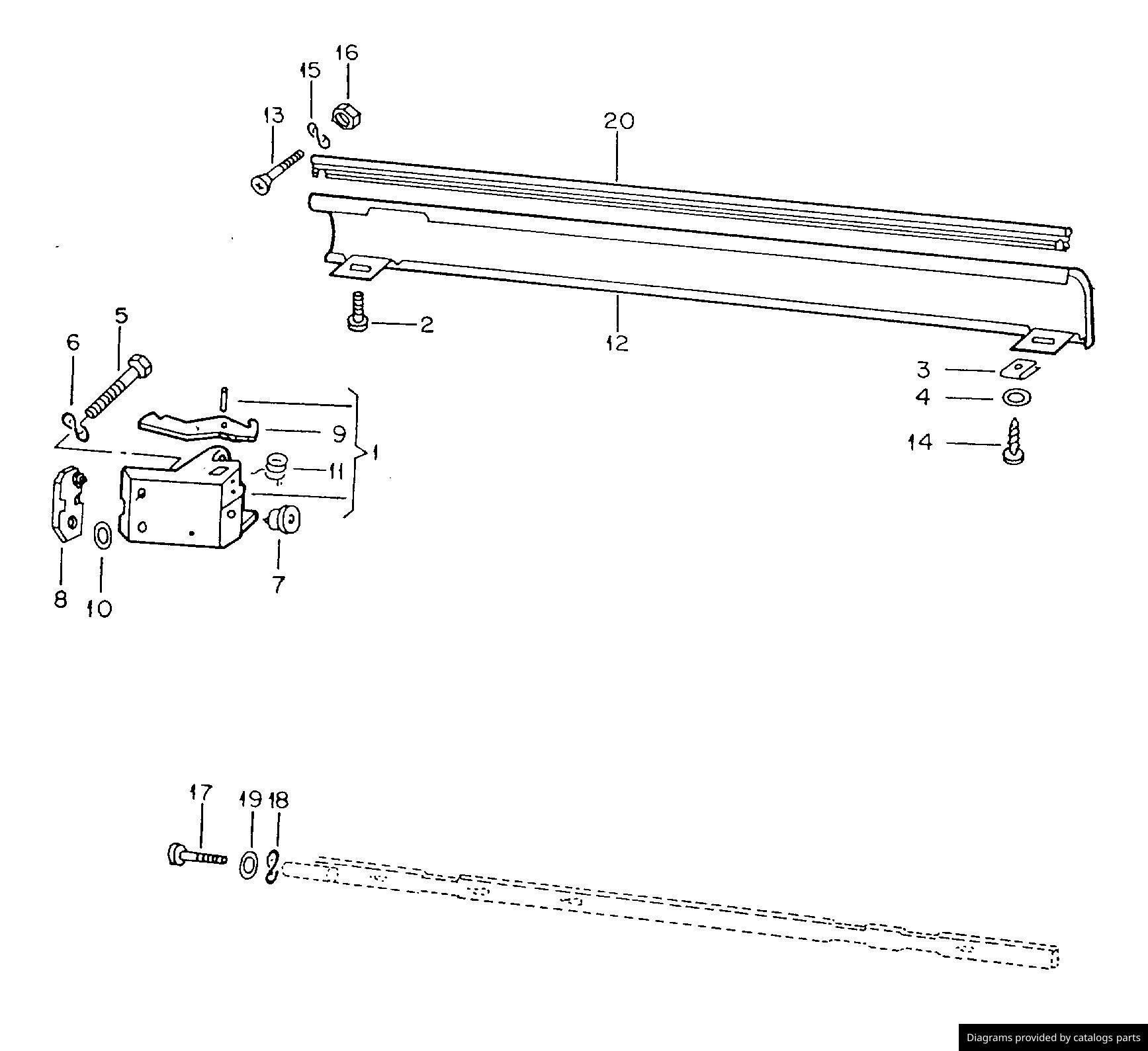 Volkswagen Latch 211843740A LLLParts