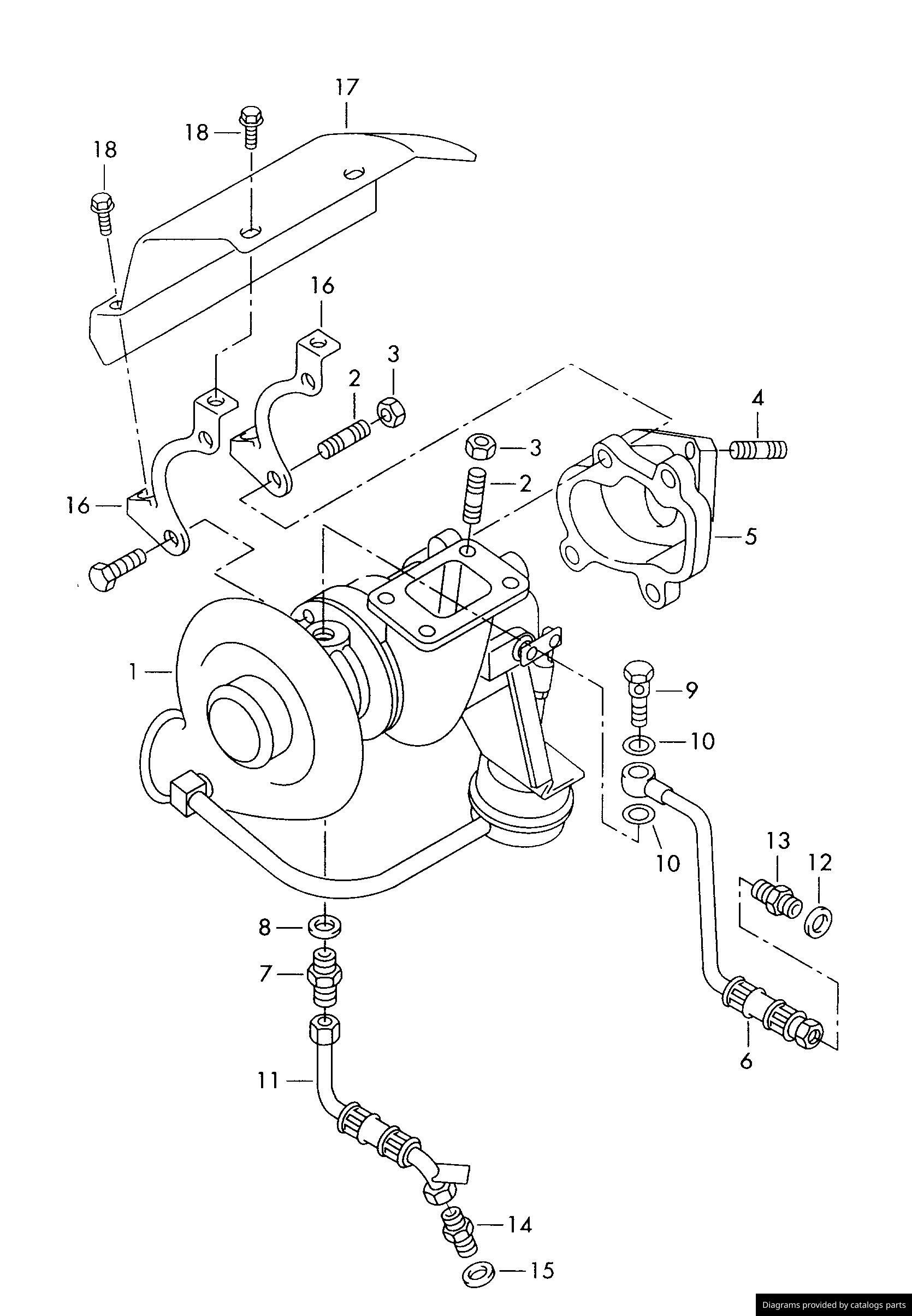 Volkswagen Oil Pipe 062145771A LLLParts