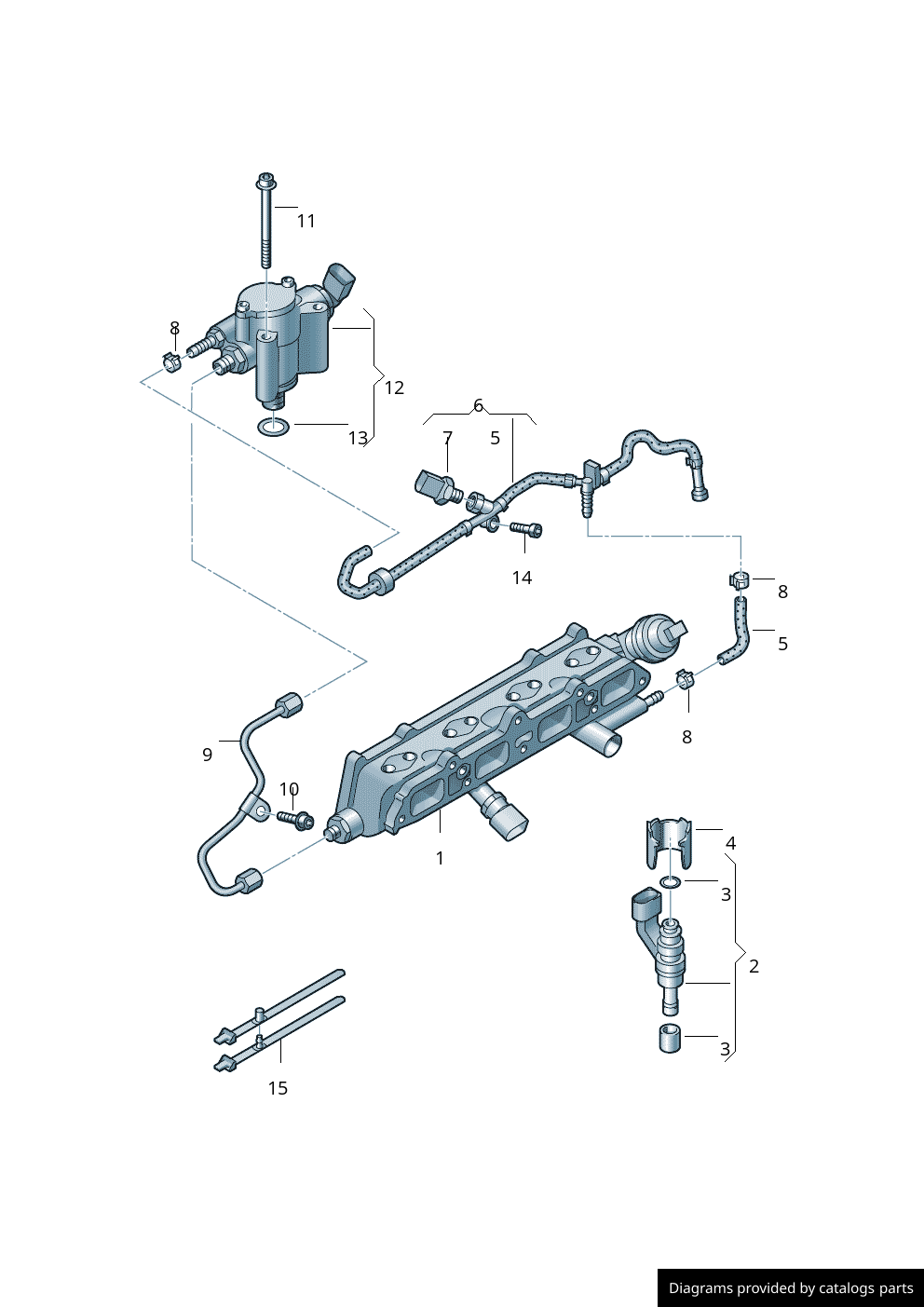 Volkswagen Fuel Pump 03C127025T - LLLParts