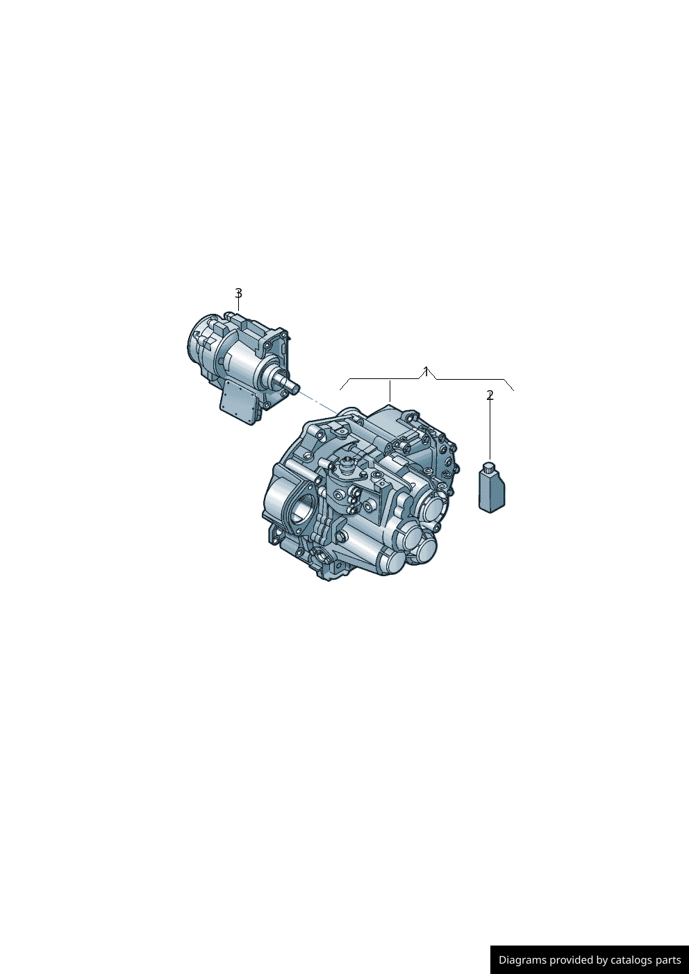 Volkswagen 6Speed Manual Transmission 02Q300054T LLLParts