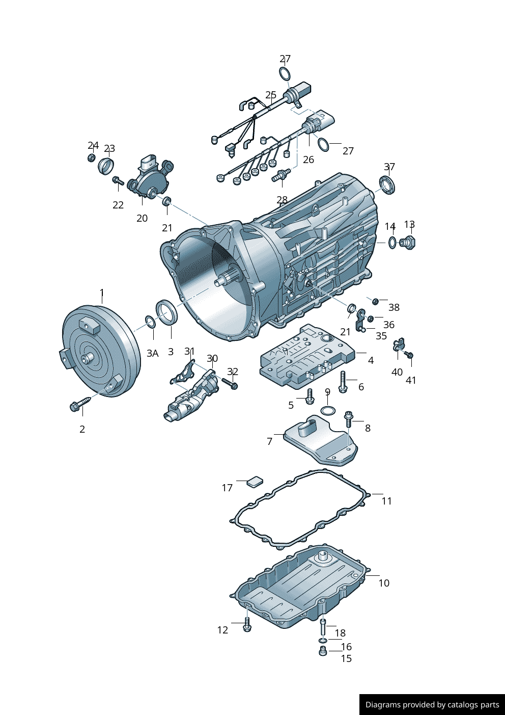 Volkswagen Oil Pump 0C8927201 LLLParts