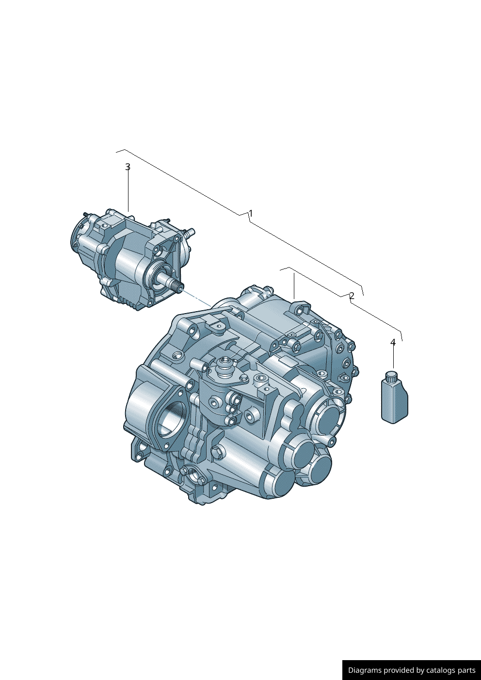 Volkswagen 6Speed Manual Transmission 02Q300045HX LLLParts