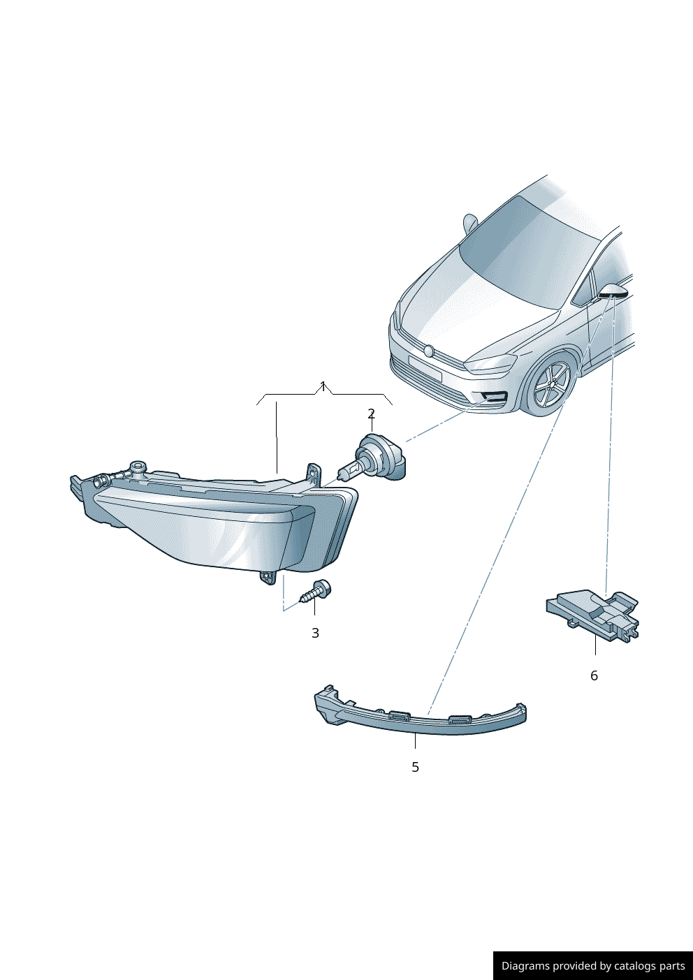 Porsche / Volkswagen Hexagon Socket Head Panel Bolt N91160401 - LLLParts