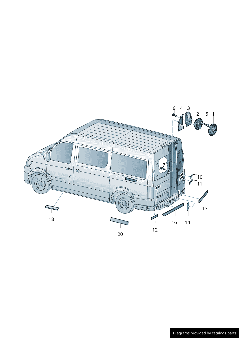 Volkswagen Hexagon Socket FlatHead Bolt WHT006912 - LLLParts
